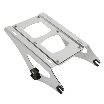 King Trunk Backrest Mount Rack Plate For Harley Touring Electra Glide 2014-26 24