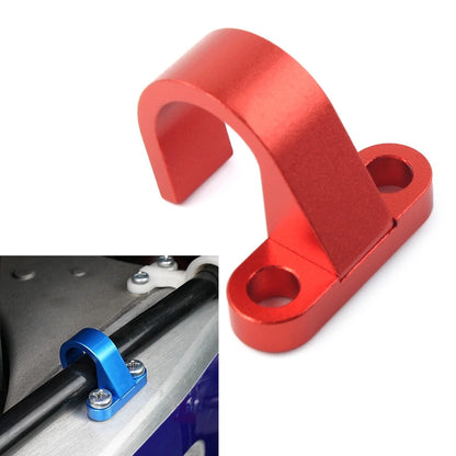 Rear Brake Hose Clamp Guide Fit Yamaha YZ125\250\250F\450F YZ85 2003-2022 Red