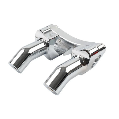 3.5" Handlebar Riser & Top Clamp Fit Harley Fat Boy Heritage Softail FXST FLSTN
