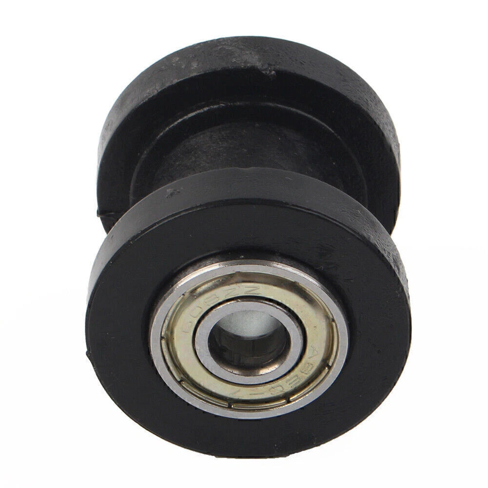 8mm Chain Roller Slider Tensioner Guide Pulley Dirt Pit Bike Motorcycle Black US