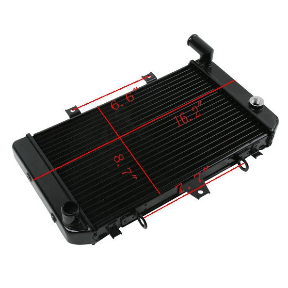 Radiator Cooler Cooling Fit For Kawasaki ZRX1100 1996-2000 ZRX1200 2001-2008 07