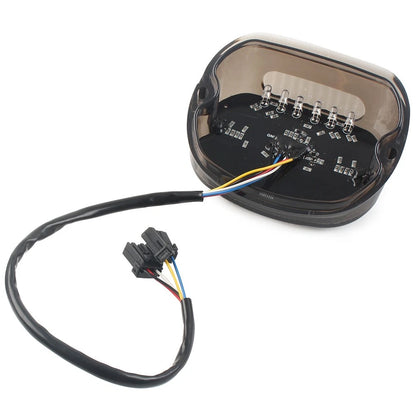 LED Brake Tail Light Integrated Turn Signal fit Harley Sportster Dyna Motorcycle