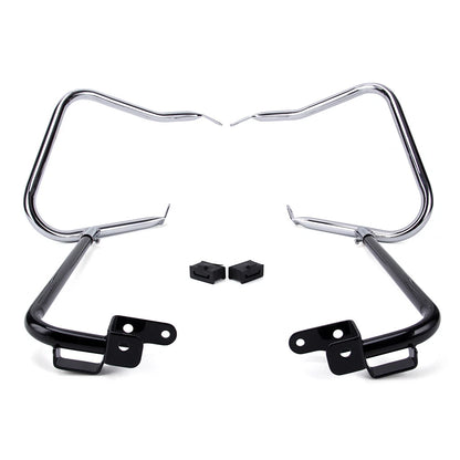 Saddlebag Bracket Guard Crash Bars For Harley Road King Electra Street Glide 14+