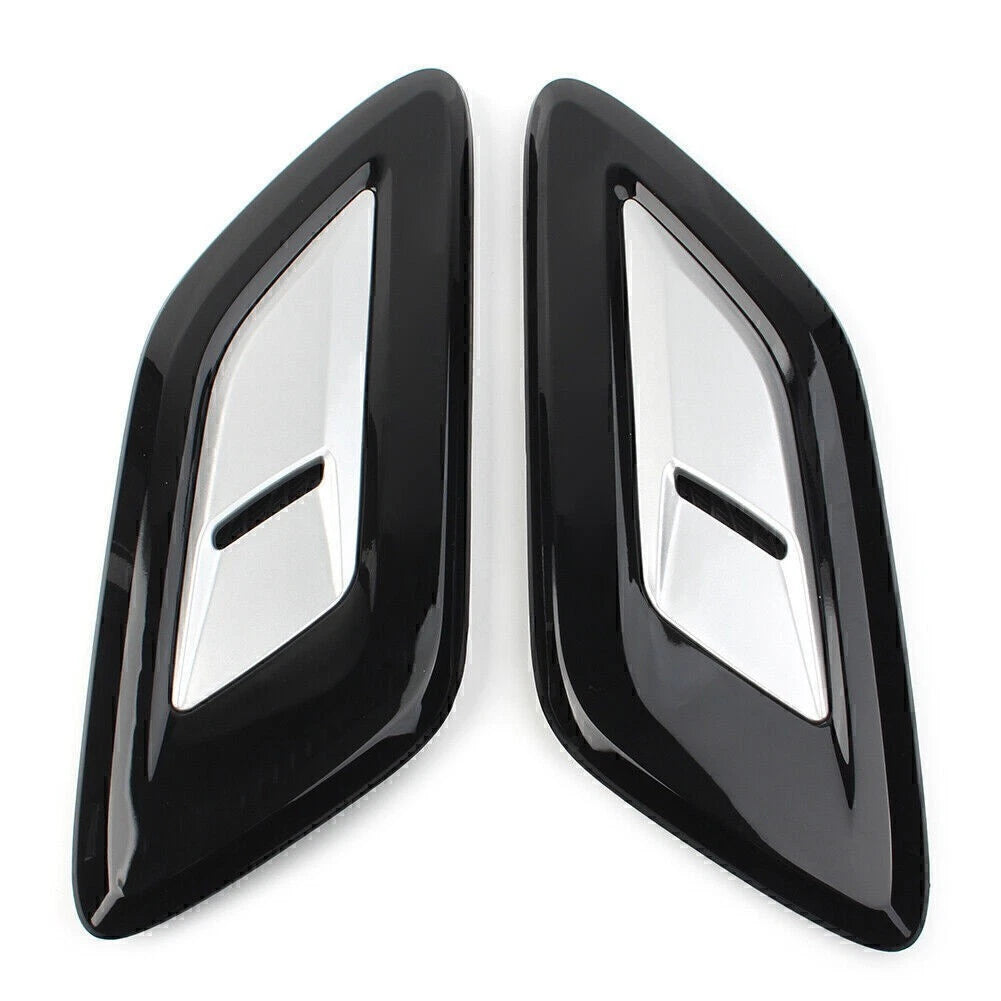 2x Front Hood Air Inlet Vent Grille Cover Trim For Land Rover Range Rover Sport