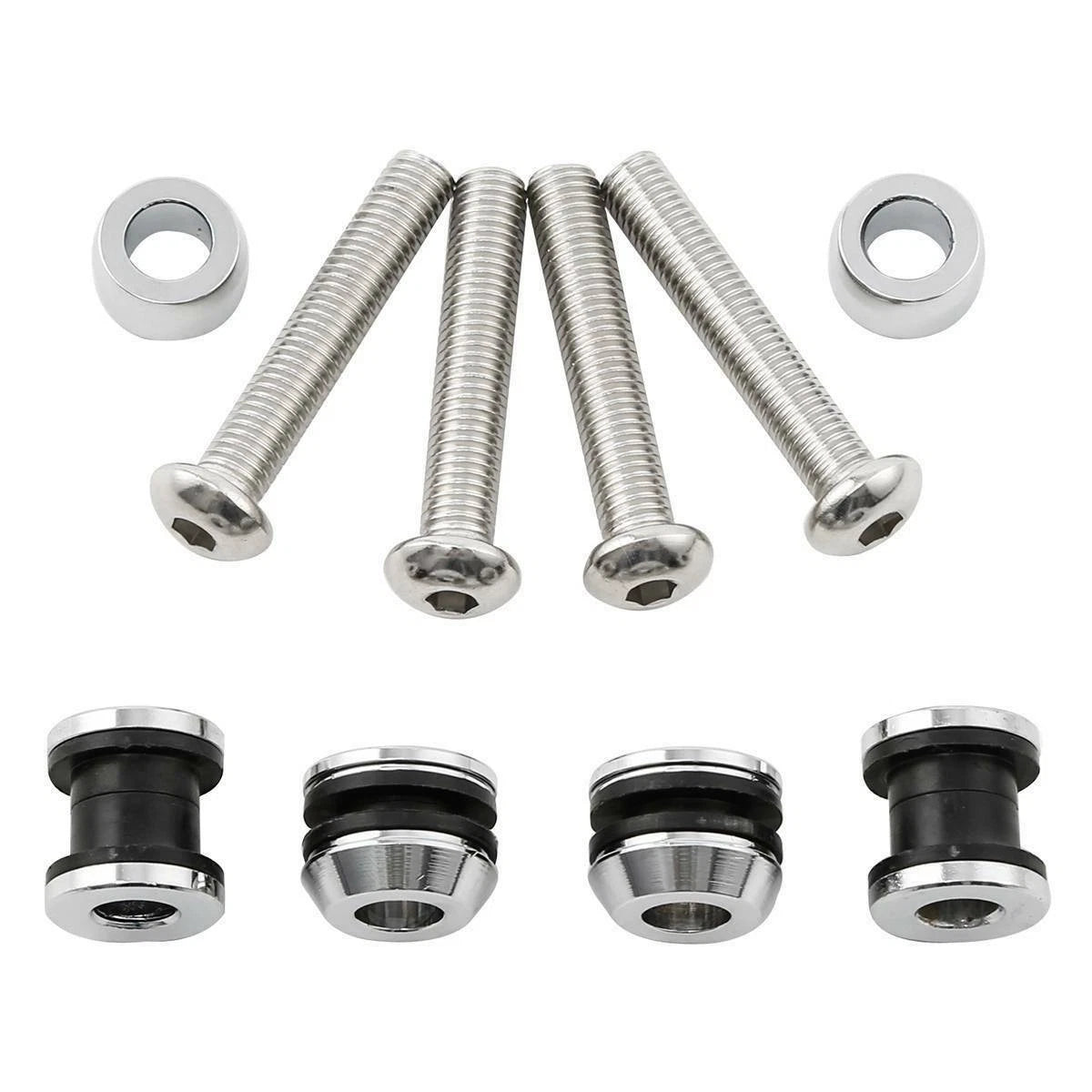 Luggage Rack Docking Hardware Kit Fit For Harley Street XG500 750 15-20 Chrome