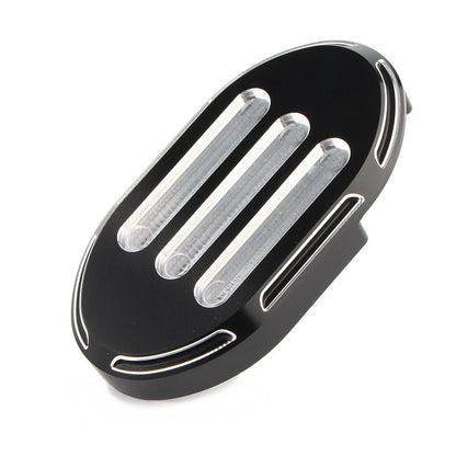 Black Aluminum Brake Pedal Pad Cover Footreats For Harley Sportster 883XL 1200XL