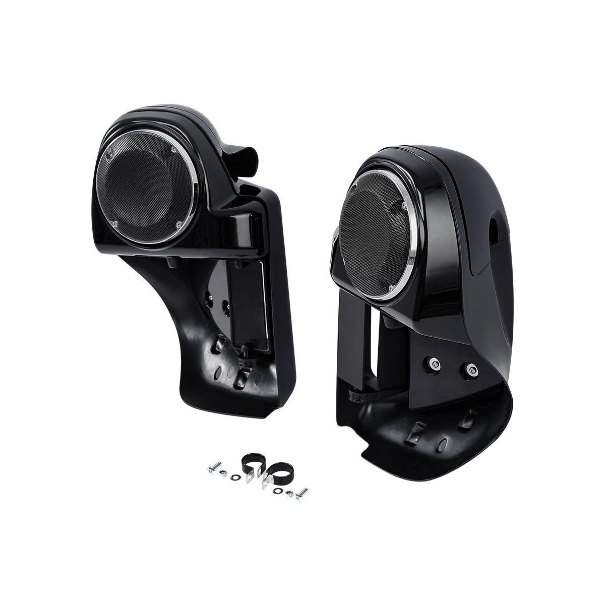 Lower Vented Fairings Speaker Pod Engine Guard Bar For Harley Street Glide 14-24