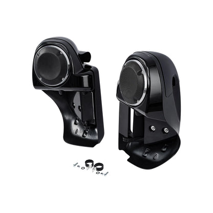Lower Vented Fairings Speaker Pod Engine Guard Bar For Harley Street Glide 14-24