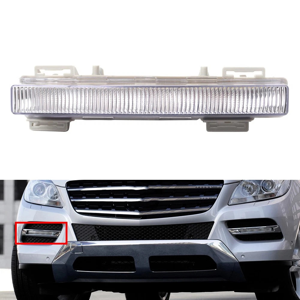 1x Front Right Daytime Running Light For Mercedes Benz W166 ML500 2013-2014