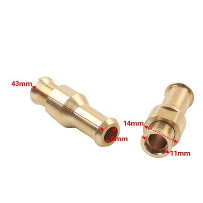 2X Brass Sunroof Pan Roof Drain Repair Kit For Range Rover L494 13-17 L405 05-12