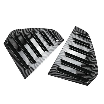 Rear Window Side Vent Shutter Louver Cover Trim For VW Golf 8 MK8 2020-2022 2021