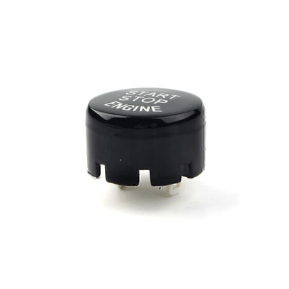 W/ Auto Start/Stop Engine Switch Button Center for All BMW F Classis CAR Black