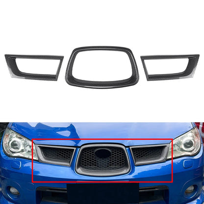 Front Bumper Upper Grille Mesh Cover Fit Subaru Impreza 9th WRX STI 2006-2007
