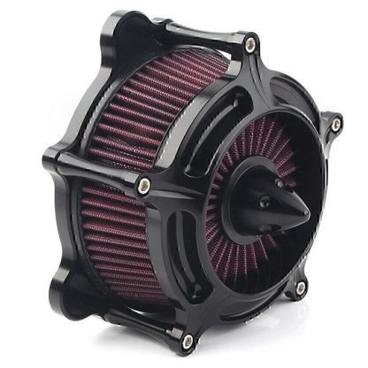 Turbine Air Cleaner Spike Intake Filter For Harley Softail 1993-15 Touring Dyna