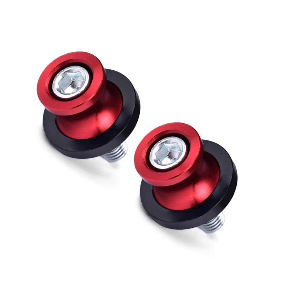 Motor Swingarm Spools Slider Stand Screw 8MM For HONDA CBR 600 900 1000 RR RED