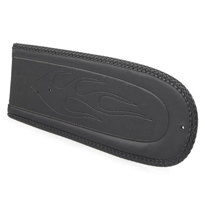 Rear Flame Fender Bib Skin Solo Seat For Harley Dyna Street Bob 2006-2017 Black