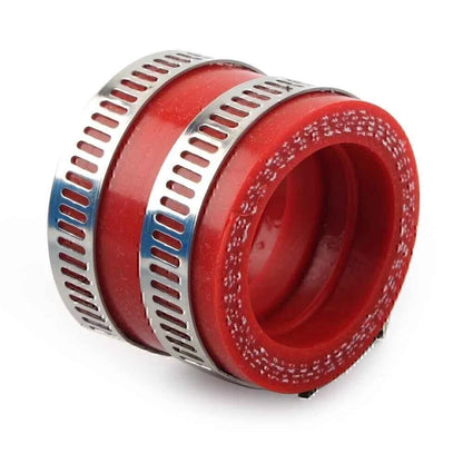 Red Carburetor Rubber Adapter Intake Manifold Fit For OKO PWK 28/30mm US