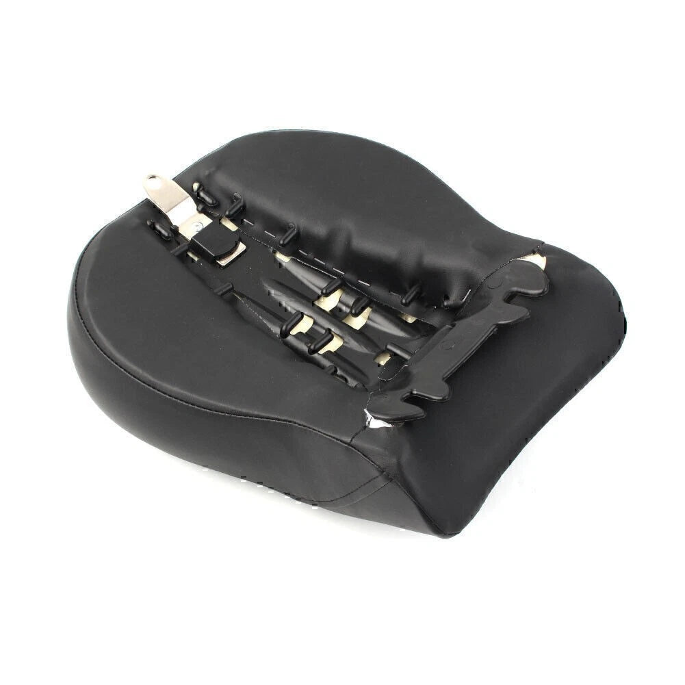 Rear Passenger Seat Pillion Black Fit For Harley FLSTF FatBoy 2008-2014 US