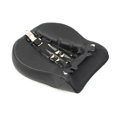 Rear Passenger Seat Pillion Black Fit For Harley FLSTF FatBoy 2008-2014 US
