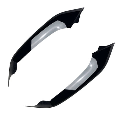 Front Bumper Splitter Lip Canard For BMW 5 Series G30 G31 M Sport 2017-20 Black