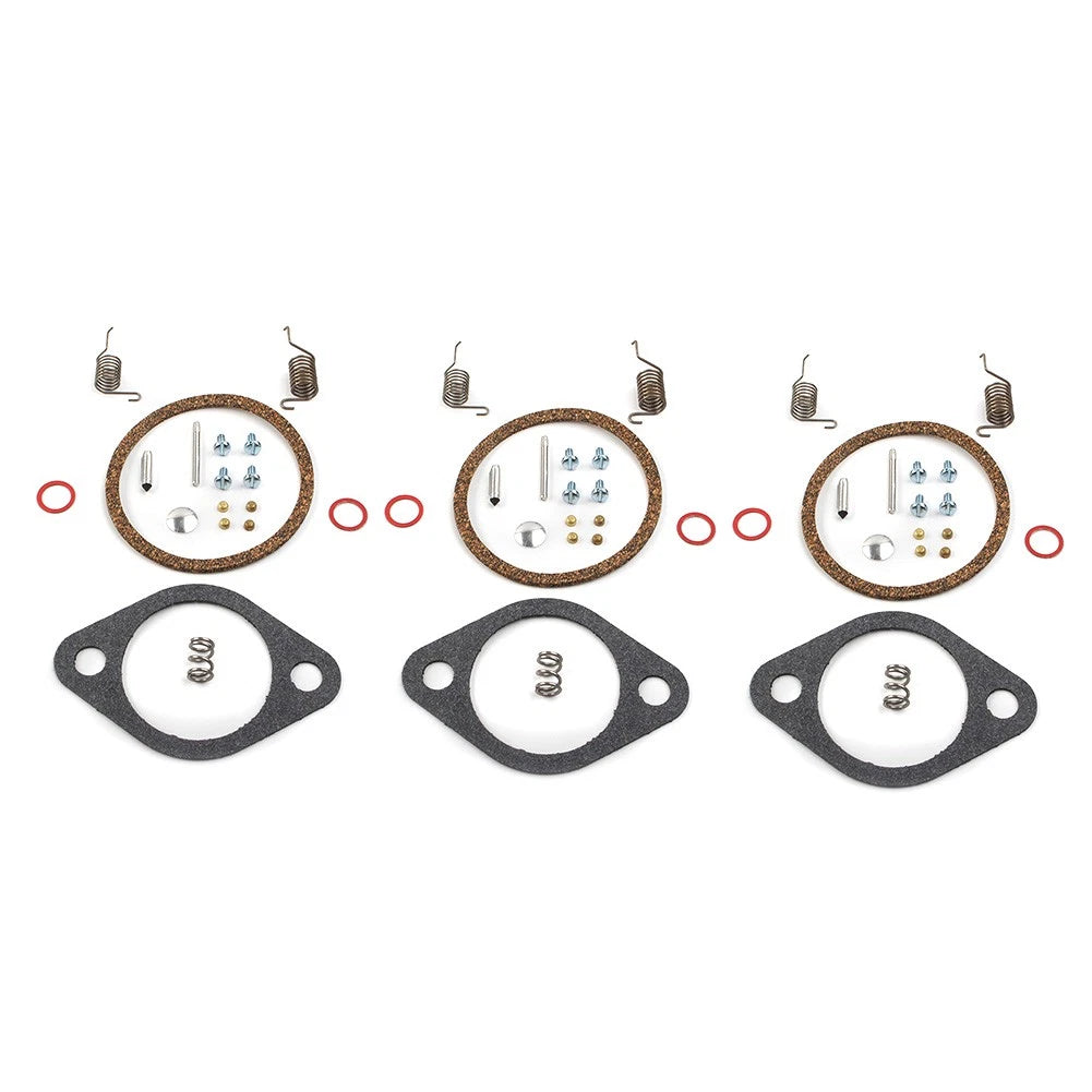 3X Carburetor Repair Kit Rebuild For Mercury Force 90 95 HP Outboard 809735A1