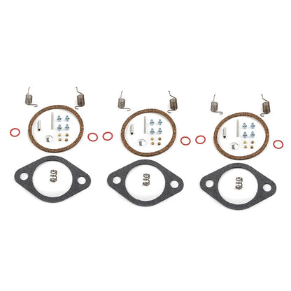 3X Carburetor Repair Kit Rebuild For Mercury Force 90 95 HP Outboard 809735A1