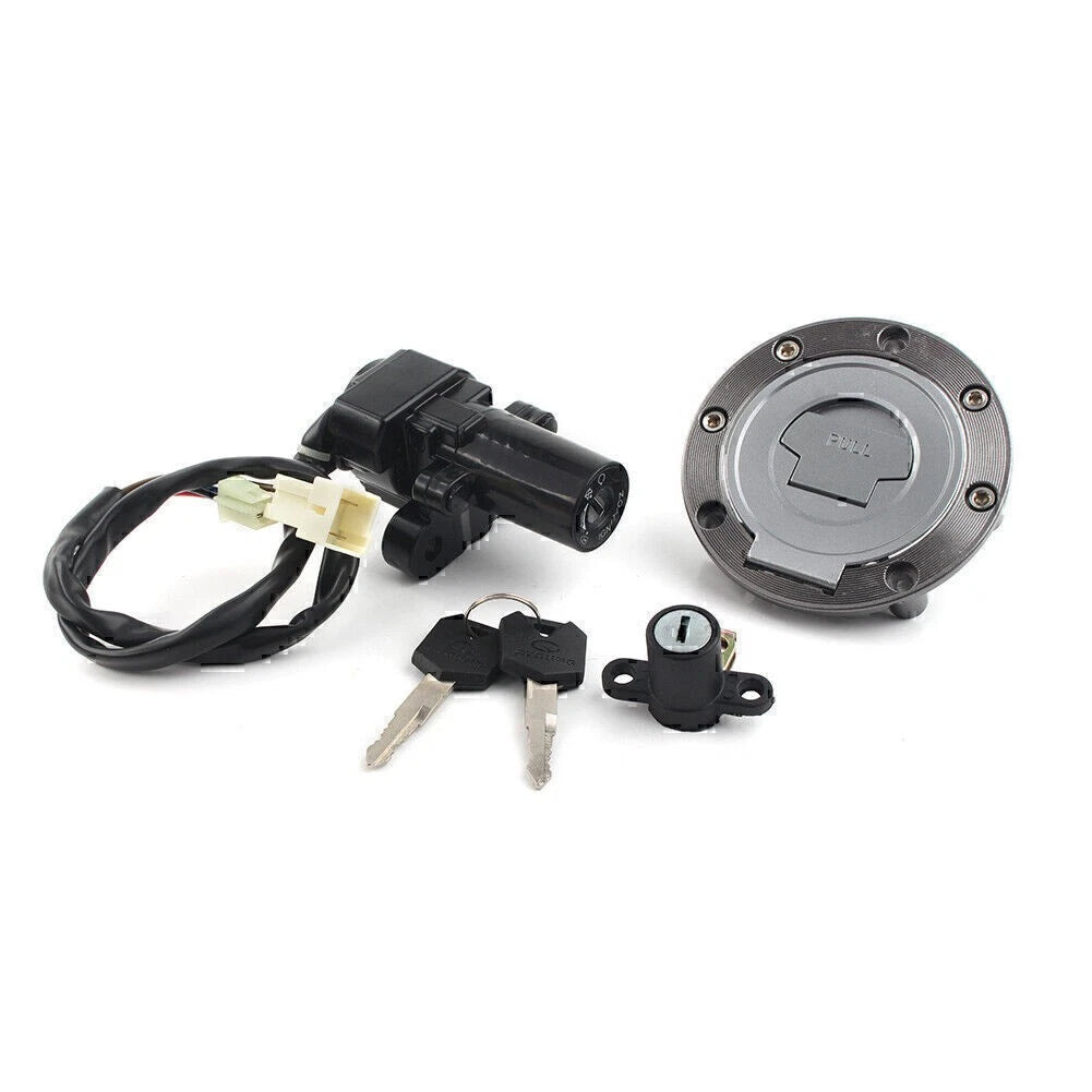 Motorbike Ignition Switch Lock Kit Gas Cap Key For Yamaha FZ09 FZ07 FZ1/FZ6/FZ8
