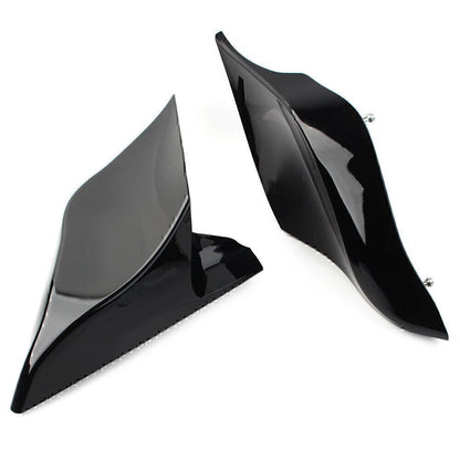 Stretched Side Cover Extended Cap For Harley Touring Baggers 2009-2013 2012 2011