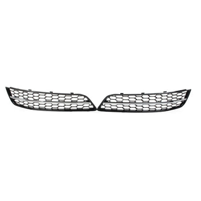 Pair Front Bumper Mesh Fog Light Cover W/O Fog Light Hole For Audi A3 8P 2009-13