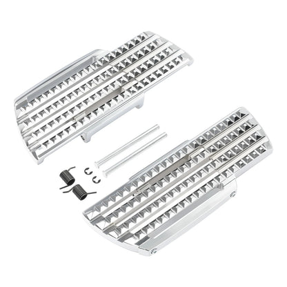 Front Rider Footboard Floorboard For Harley Softail Heritage Classic Fat Boy 18+