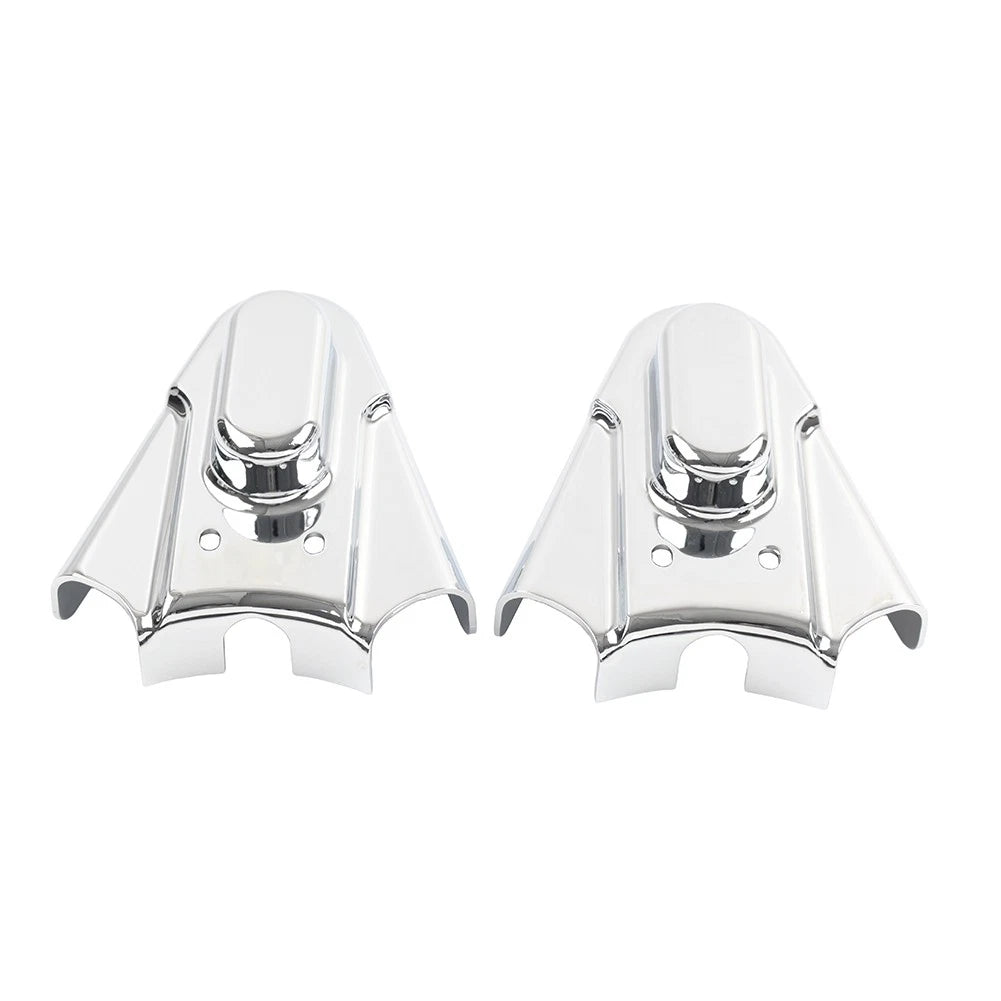 Chrome Rear Phantom Swingarm Axle Covers Kit For Harley Softail Bad Boy Heritage