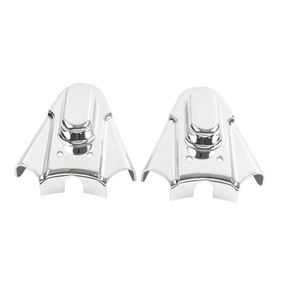 Chrome Rear Phantom Swingarm Axle Covers Kit For Harley Softail Bad Boy Heritage