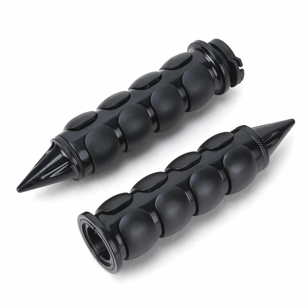 1" Black Handlebar Hand Grips Fit for Harley Dyna Sportster XL 883 1200 Softail