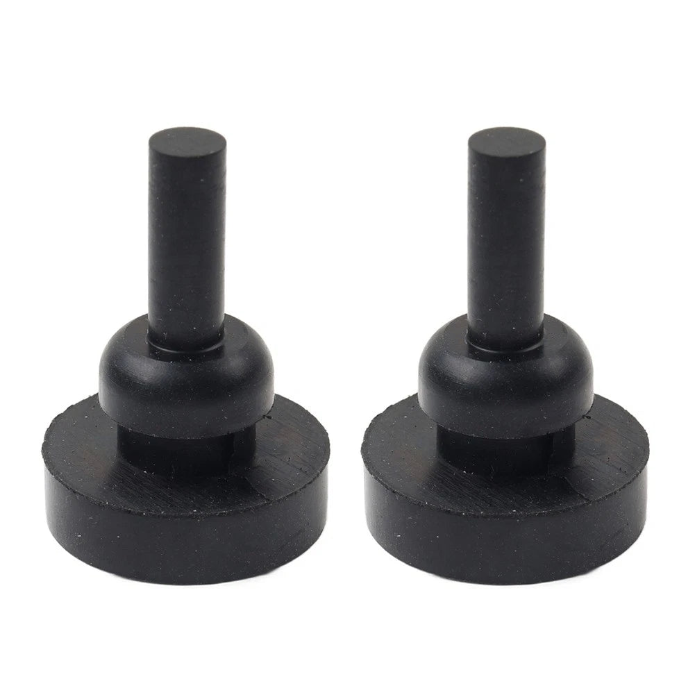 2x Rubber Kickstand Bumper for Harley 07-23 Touring Electra Glide Road King FLHR