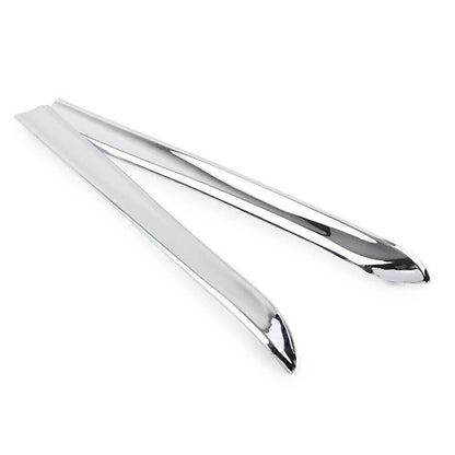 2x Chrome Left & Right Saddlebag Moulding For Honda Goldwing GL1800 2001-2011 02