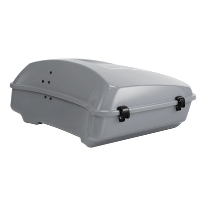 Chopped Trunk Luggage Fit For Harley CVO Electra Road Glide 14-Up Billiard Gray