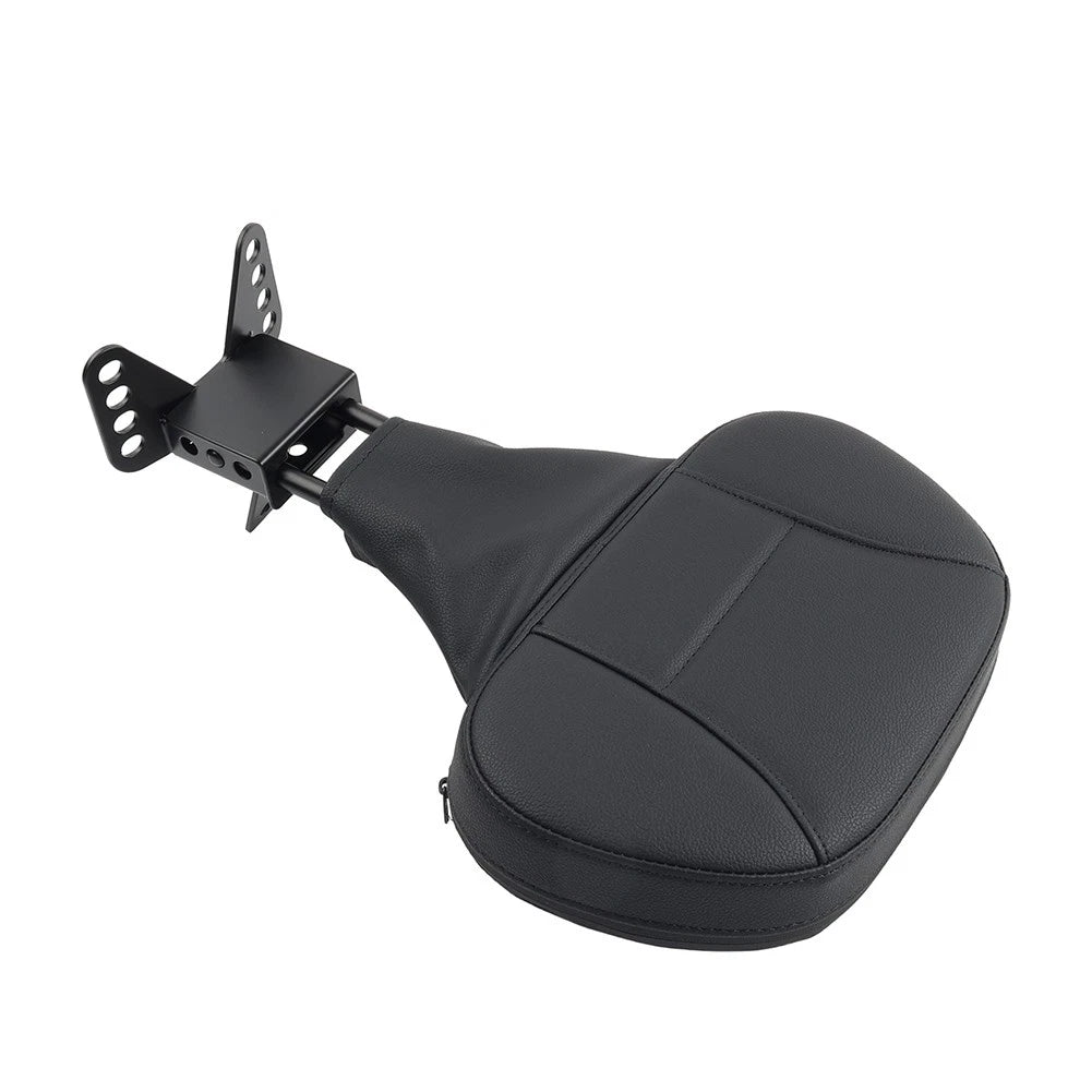 Adjustable Driver Rider Backrest Pad For Harley Touring Glide Road King 1988-08