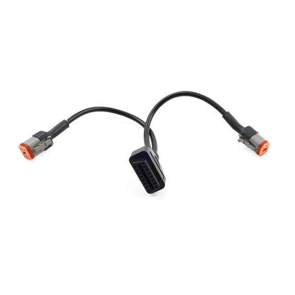 Motor 6 Pin 4 Pin to OBD2 Adapter Cable Diagnostic Scanner 2in1 For Harley US
