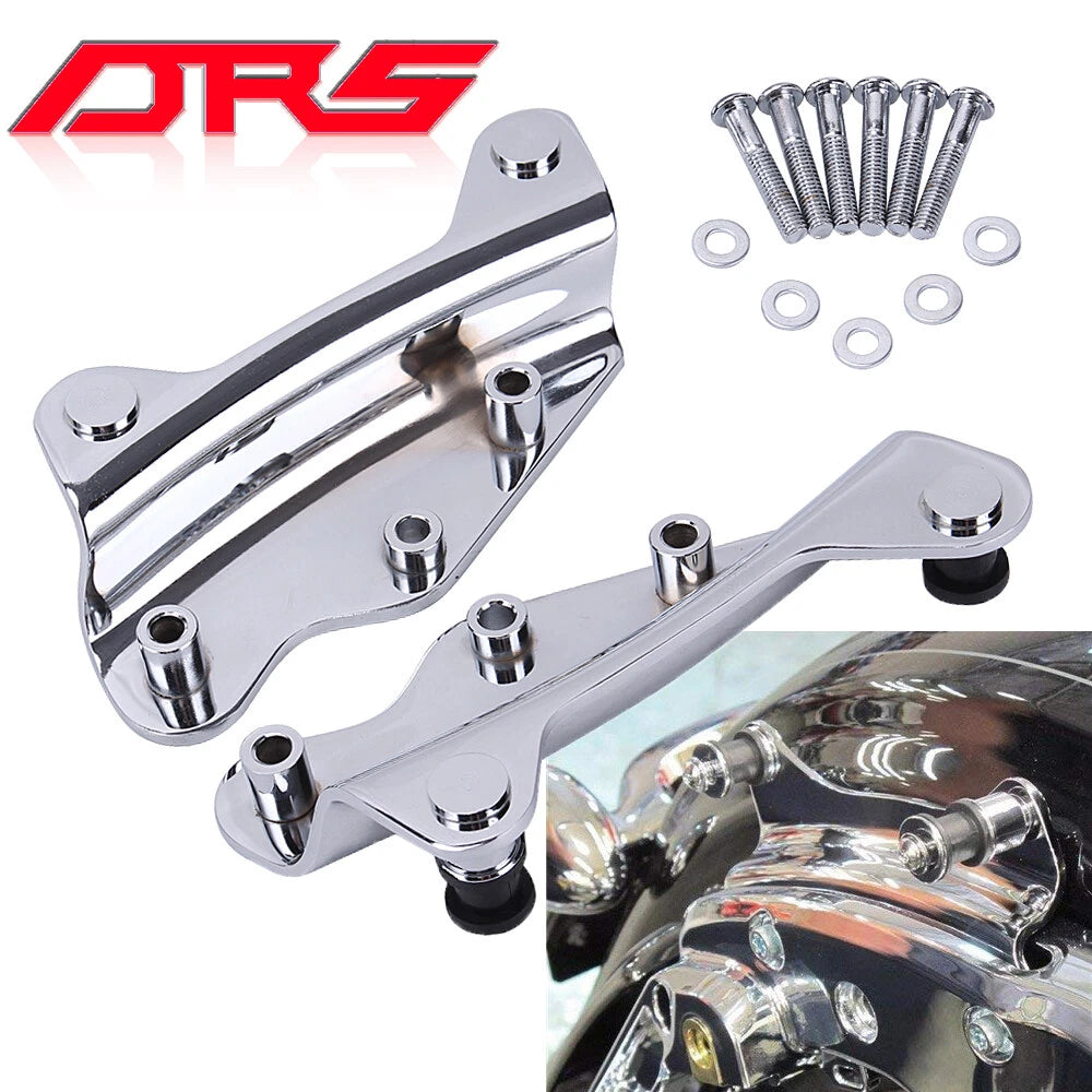 4 Point Docking Hardware Kit For 2009-2013 Harley Touring Road King Street Glide