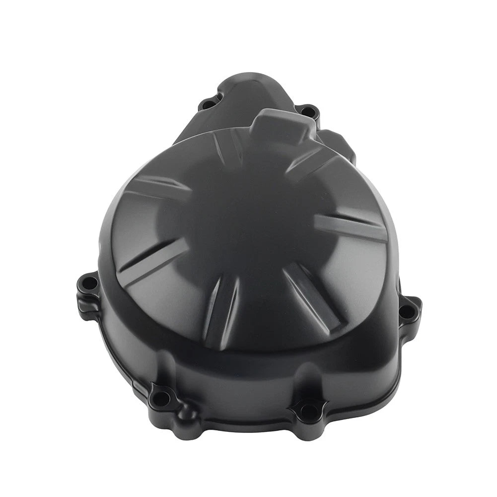 Left Stator Engine Cover Crankcase Black For Kawasaki Z900 Z900 ABS 2017-2025