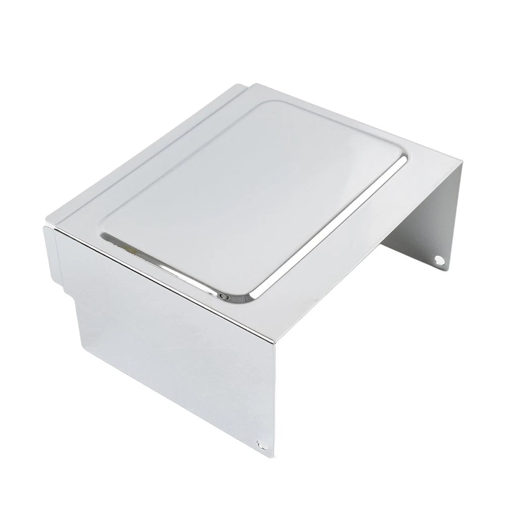 Chrome Battery Box Cover Trim For Harley Dyna Sportster 1200 883 Dyna Wide Glide