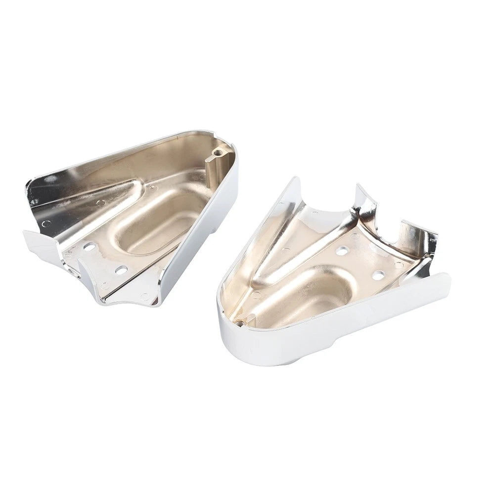 Chrome Rear Phantom Swingarm Axle Covers Kit For Harley Softail Bad Boy Heritage