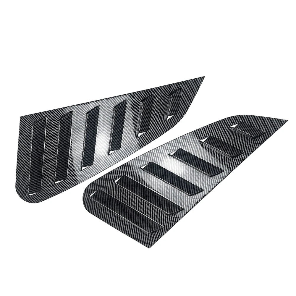 Rear Window Shutter Louvers Cover Trim For Subaru Impreza WRX STI 2011-2014