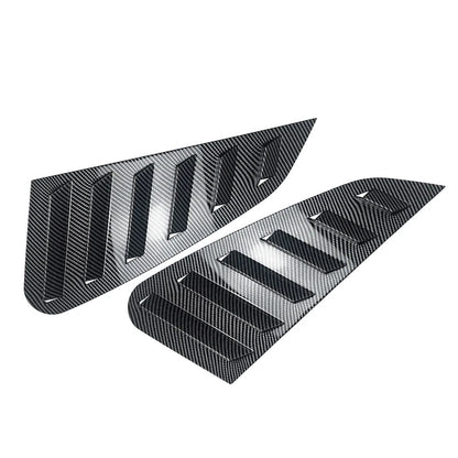 Rear Window Shutter Louvers Cover Trim For Subaru Impreza WRX STI 2011-2014