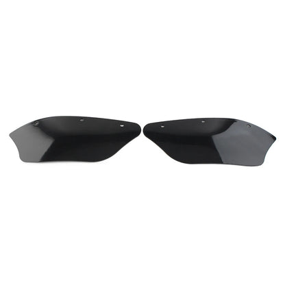 Batwing Fairing Wind Deflectors For Harley Dyna Heritage Softail Road King Black