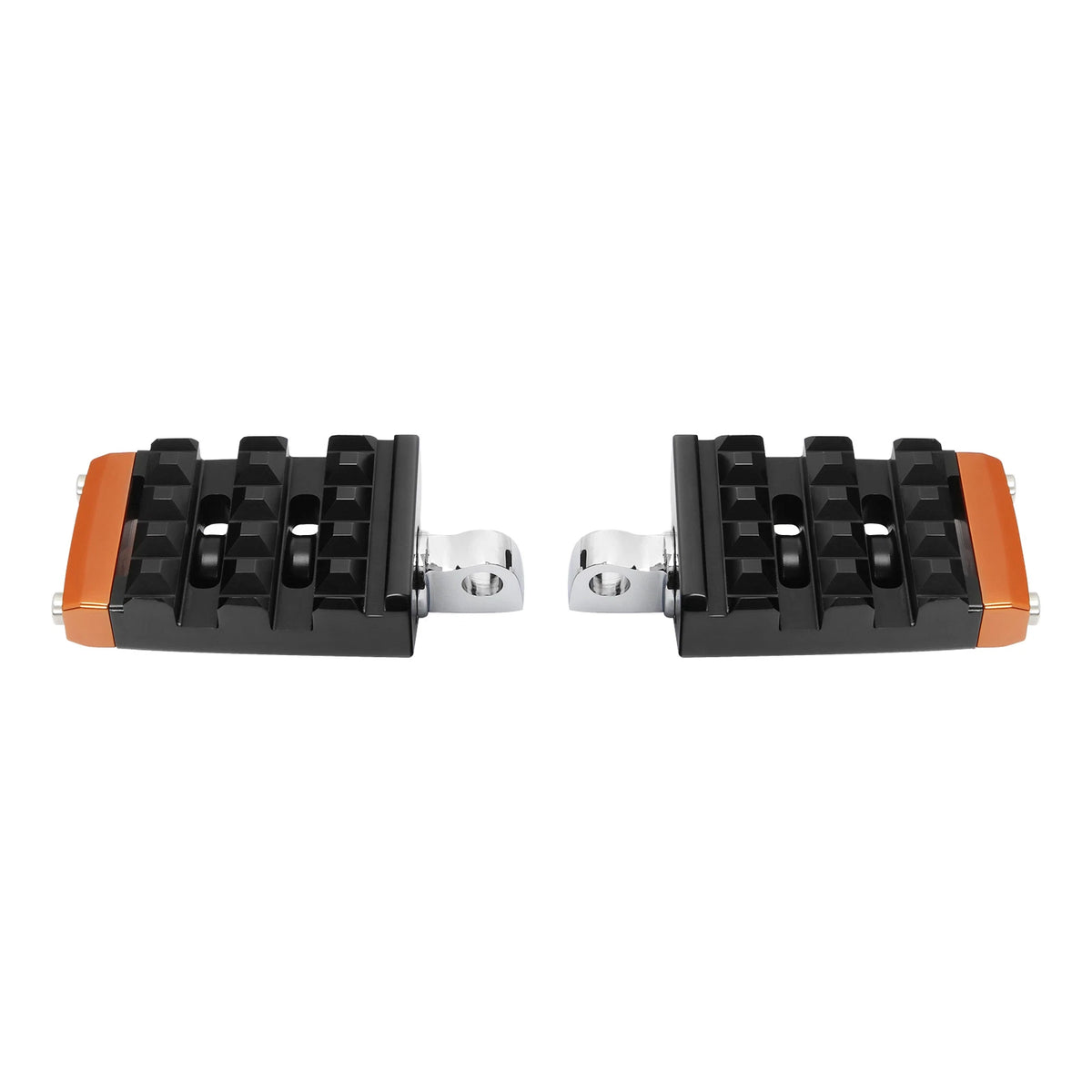 Black Passenger Footpegs Rest Fit For Harley Touring Electra Road Glide King US