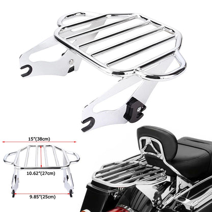Tour Pak Two Up Luggage Rack For Harley Road King Electra Street Glide 2009-2022