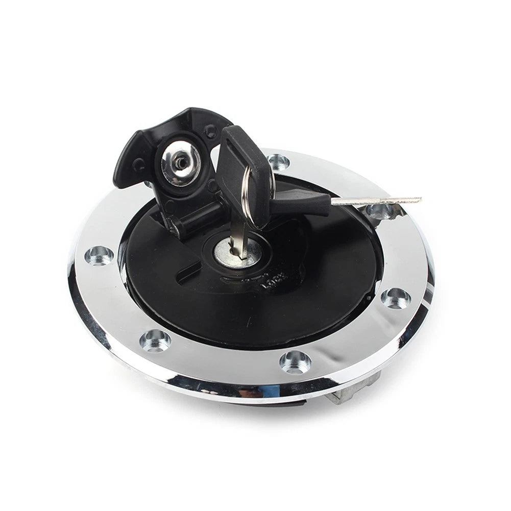 US Aluminum Fuel Gas Tank Cap Cover Keys Fit For Kawasaki Ninja ZX7R ZX-6R ZX-9R