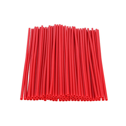72Pcs Dirt Bike Spoke Covers Skins Wrap Wheel Rims Guard Protector Motorcycle RD