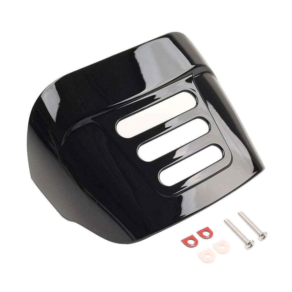 Slotted Tail Light Visor Cover Fit Harley Tri Glide FLHTCUTG 2009-2022 Black